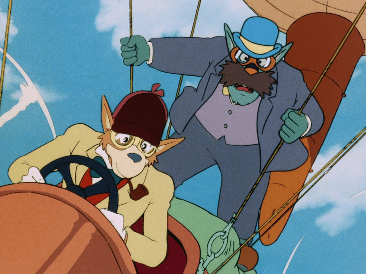 限定1点】名探偵ホームズ 名場面イラスト⑥ 宮崎駿 スタジオジブリ 限定1