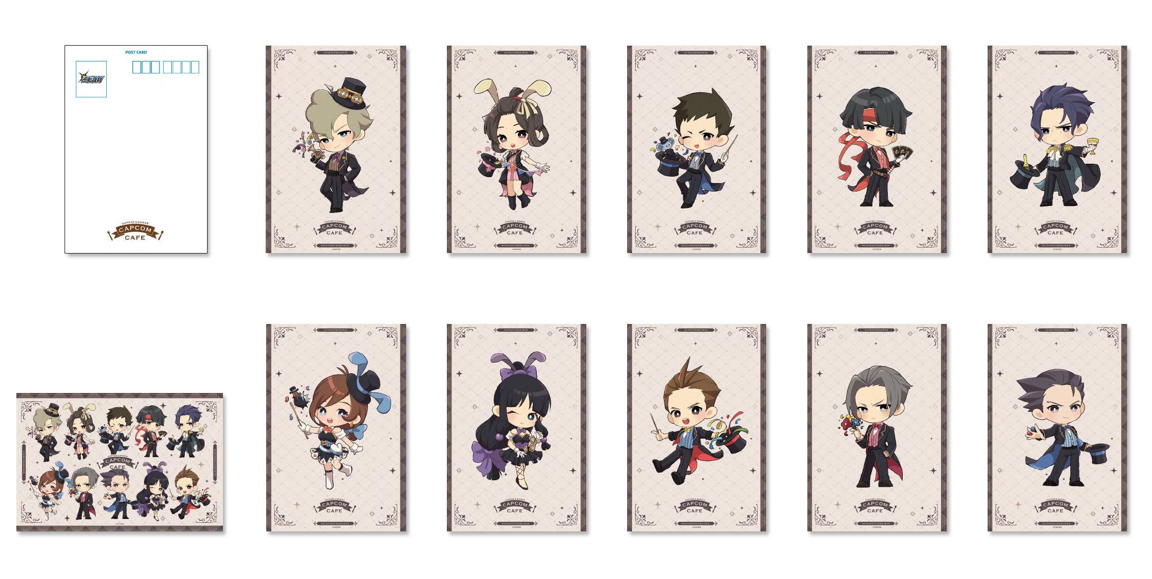 逆転裁判』シリーズとのコラボメニューがカプコンカフェ池袋店＆梅田店