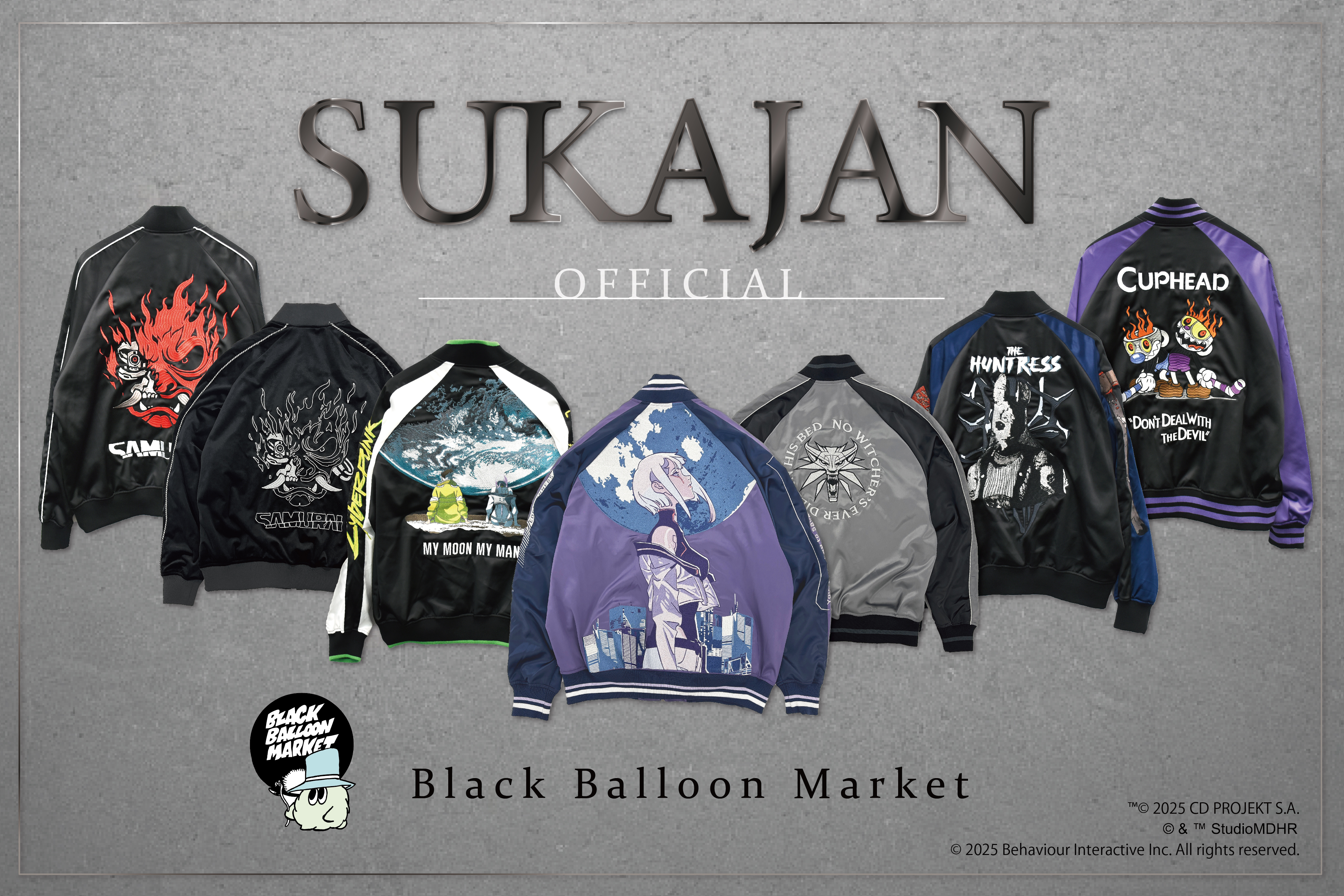 Cyberpunk: Edgerunners』や『CUPHEAD』などのスカジャンが発売される