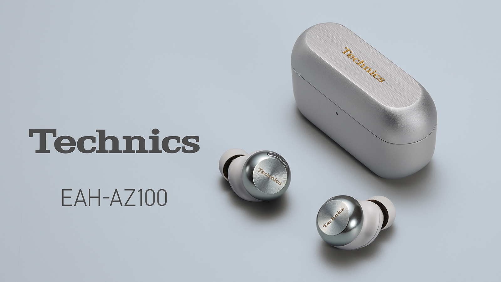 中古/左耳のみ/Technics EAH-AZ100-S/シルバー/左のみ/銀ト 中古/左耳