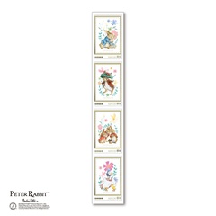 日本の古切手 ピーターラビット その4 10枚 日本の古切手 ピーター