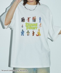 SESAME STREET TRUCK YOASOBIコラボ Tシャツ(M) SESAME STREET TRUCK