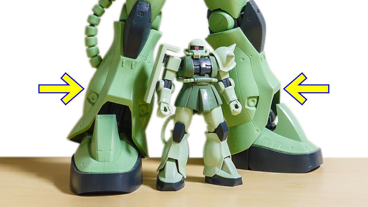 ガンプラオラザク選手権メガサイズ塗装済完成品ガンダムザク