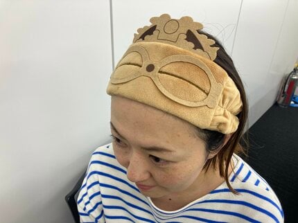 世界遺産縄文展 遮光器土偶ヘアバンド&マスコットキーチェーン 世界