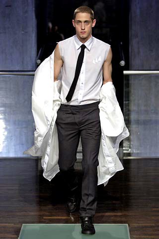 RAF SIMONS 2005S/S Sleeveless shirt | NEXT51三国ヶ丘店