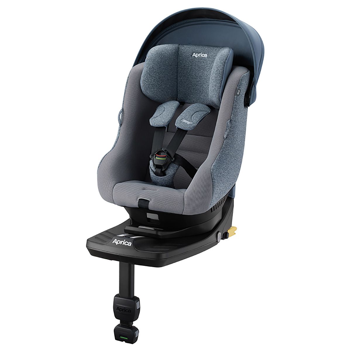✨美品✨ Aprica クルリラAC グレー ISOFIX チャイルドシート クルリラ