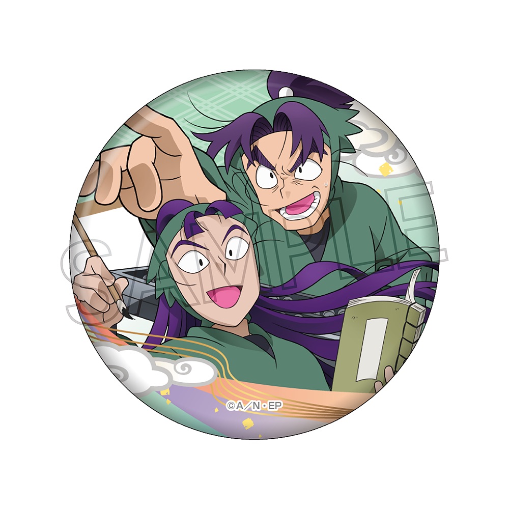 忍たま ナンジャタウン ハート缶バッジ 潮江文次郎 16点 ☆新品未使用