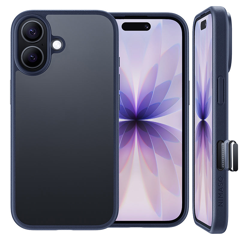 NIMASO iPhone 17/Pro/Pro Max/Air用ケース 半透明 耐衝撃 ワイヤレス