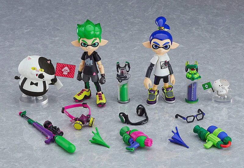 figma Splatoon ボーイ＆ガール DXエディション』が再販決定！予約開始