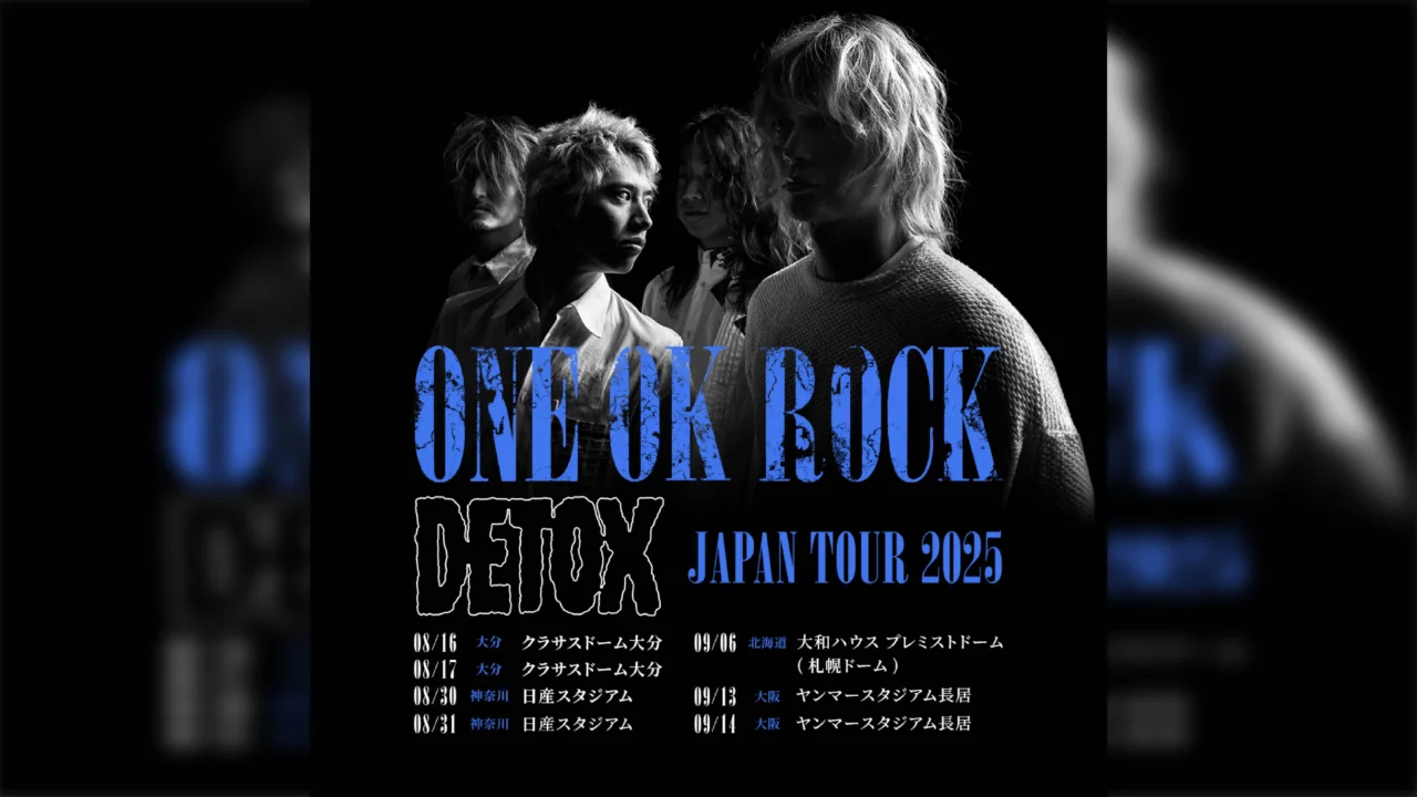 DETOX JAPAN TOUR 2025 フーディ M ワンオク ONE OK ROCK ワンオク