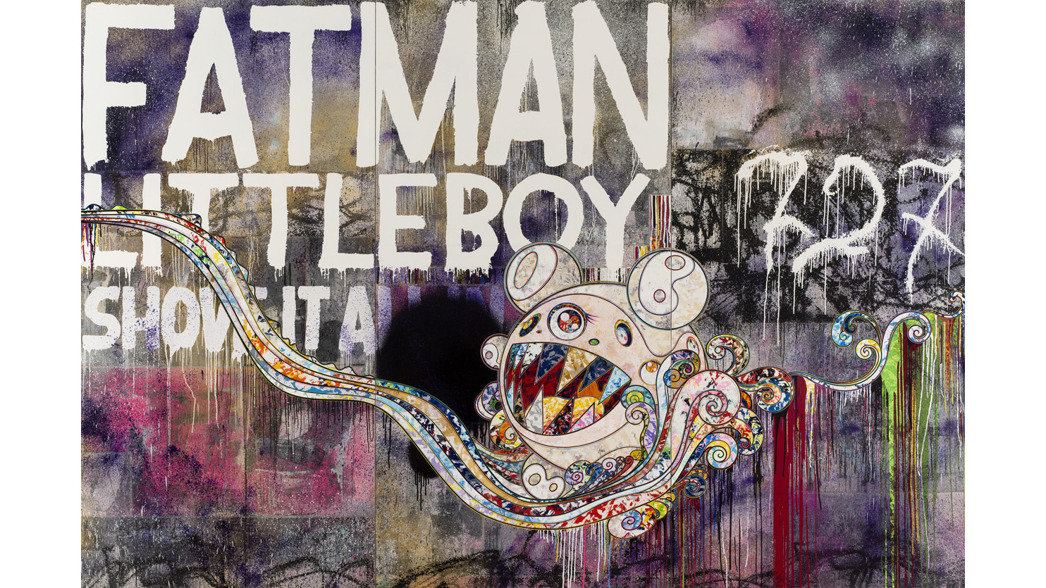 国立国際美術館のコレクション展 村上隆の代表的シリーズの作品含む50