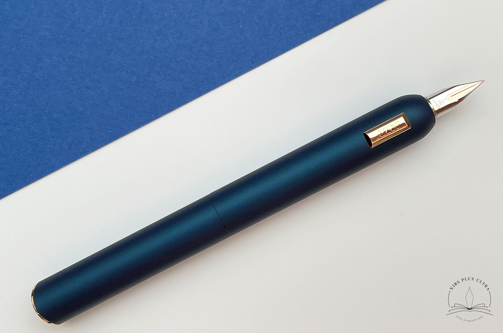 Dialog cc Blue Fountain pen by Lamy - Nibs Plus Ultra