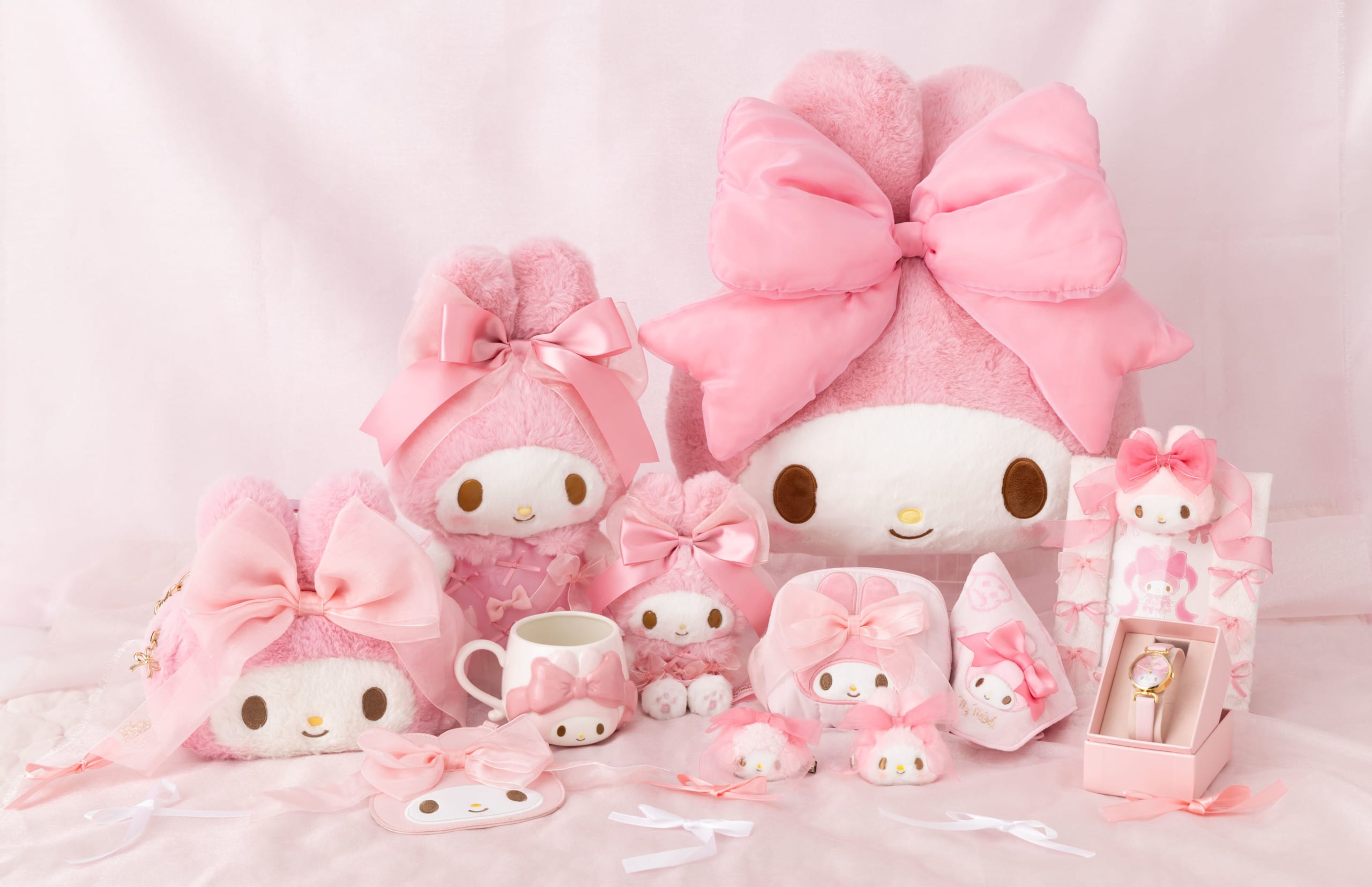 マイメロディバースデーぬい ぐるみ花星虹蝶 アニバーサリー サンリオ