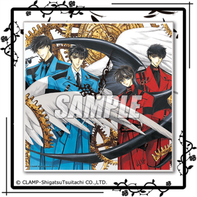 CLAMP X トレカ スペシャルブライトカードno.5 神威＆封真 85 CLAMP X