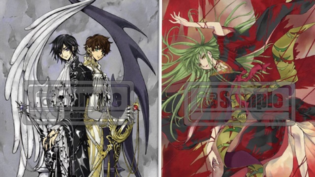 コードギアス 反逆のルルーシュ」CLAMPイラスト 複製原画ルルーシュ