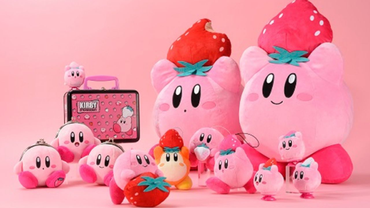 星のカービィ』x「namco」いちごを持ったカービィにキュン！BIG