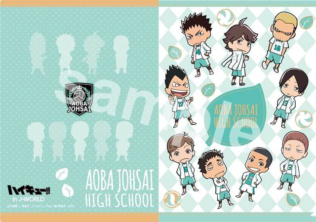 J-WORLD​にて『ハイキュー!!』青葉城西高校をイメージした限定フードや