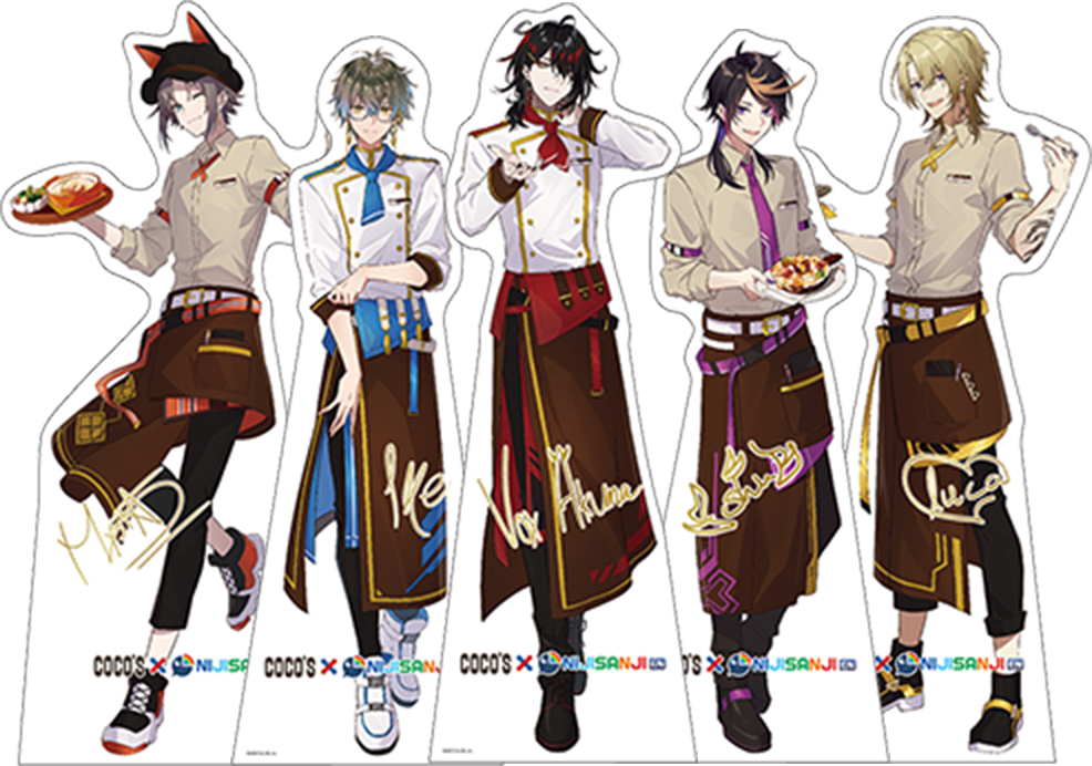 Luxiem COCO'S コラボ Collaboration Campaign with Nijisanji at