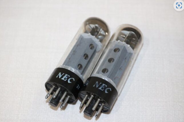 真空管 6CA7/EL34 NEC 日本電気 2本組 動作品 - にじや質店 | 青梅市の