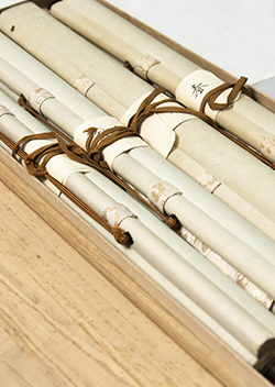 清水公照/掛け軸】東大寺長老 書 お経 和室 箱入り 清水公照/掛け軸