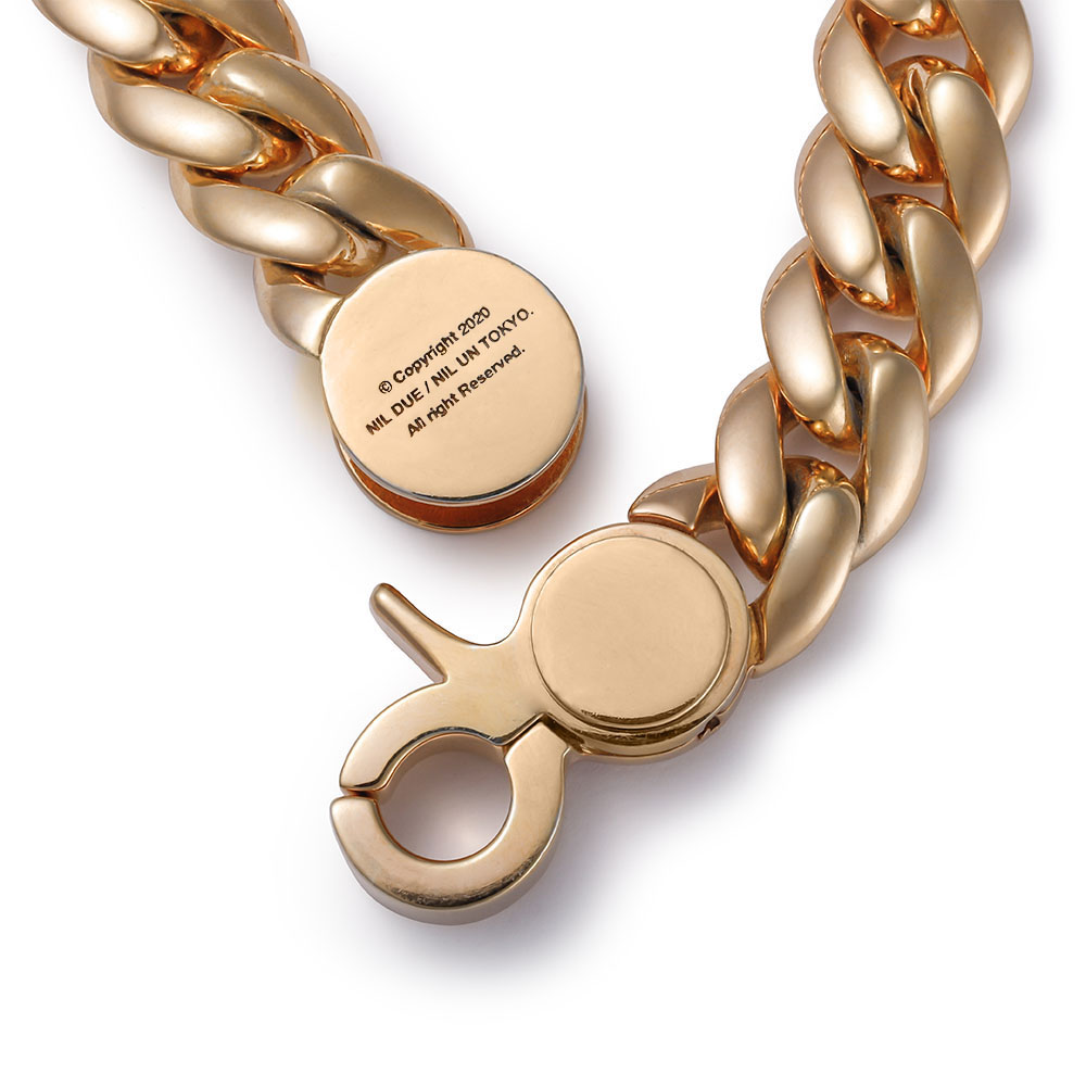 CARVED SEAL CHAIN BRACELET | NIL DUE / NIL UN TOKYO
