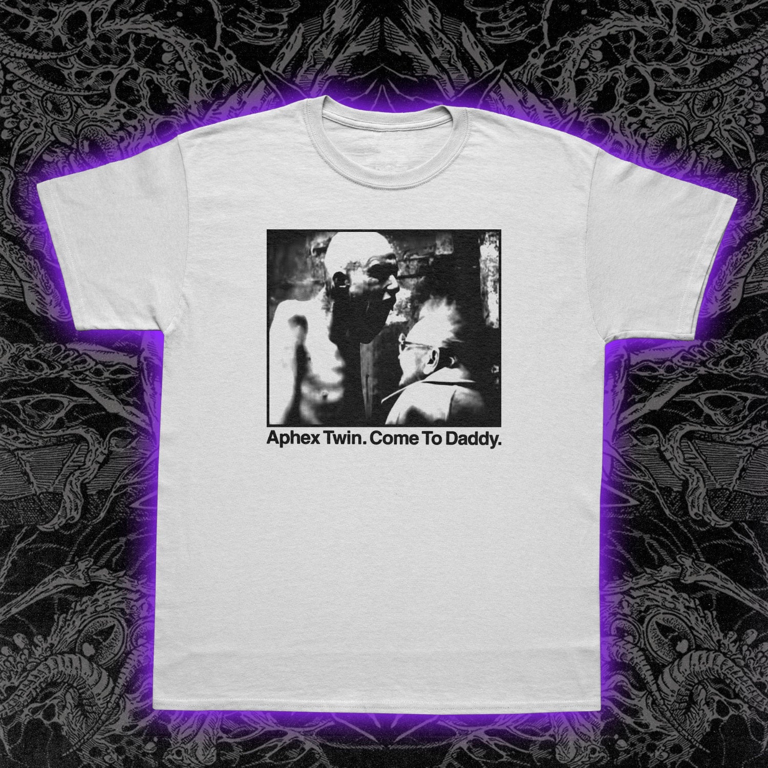 Aphex Twin Come To Daddy Slim Fit Tee | Occult Clothing