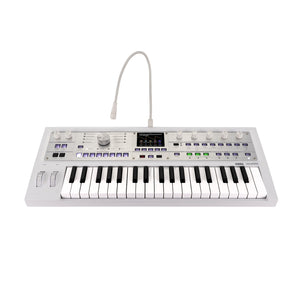 Korg microKORG 2 Limited Edition - Metallic White – Nightlife