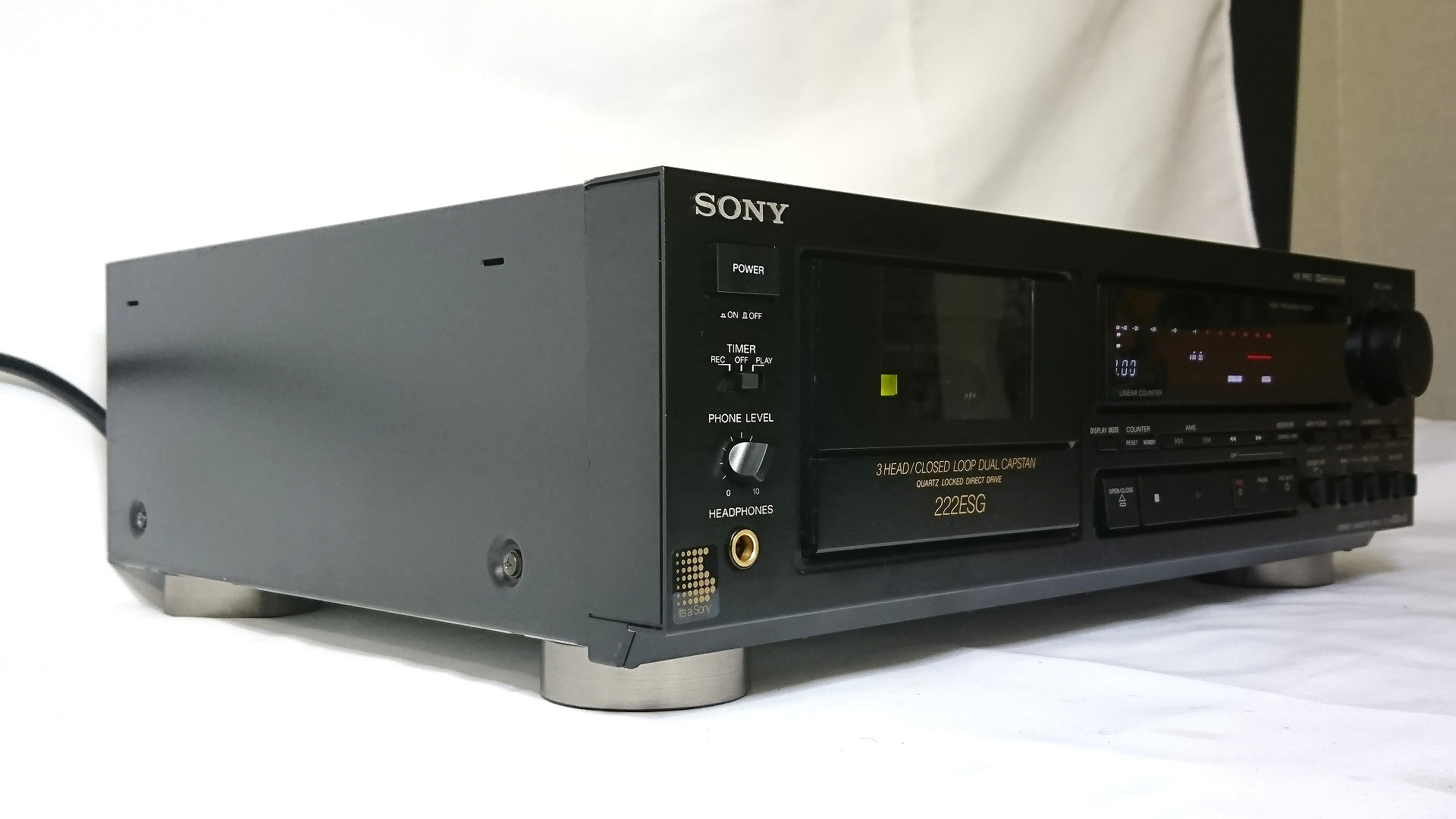 SONY TC-K222ESG◇機能面は高級機並みのエントリー機。 | スーパー