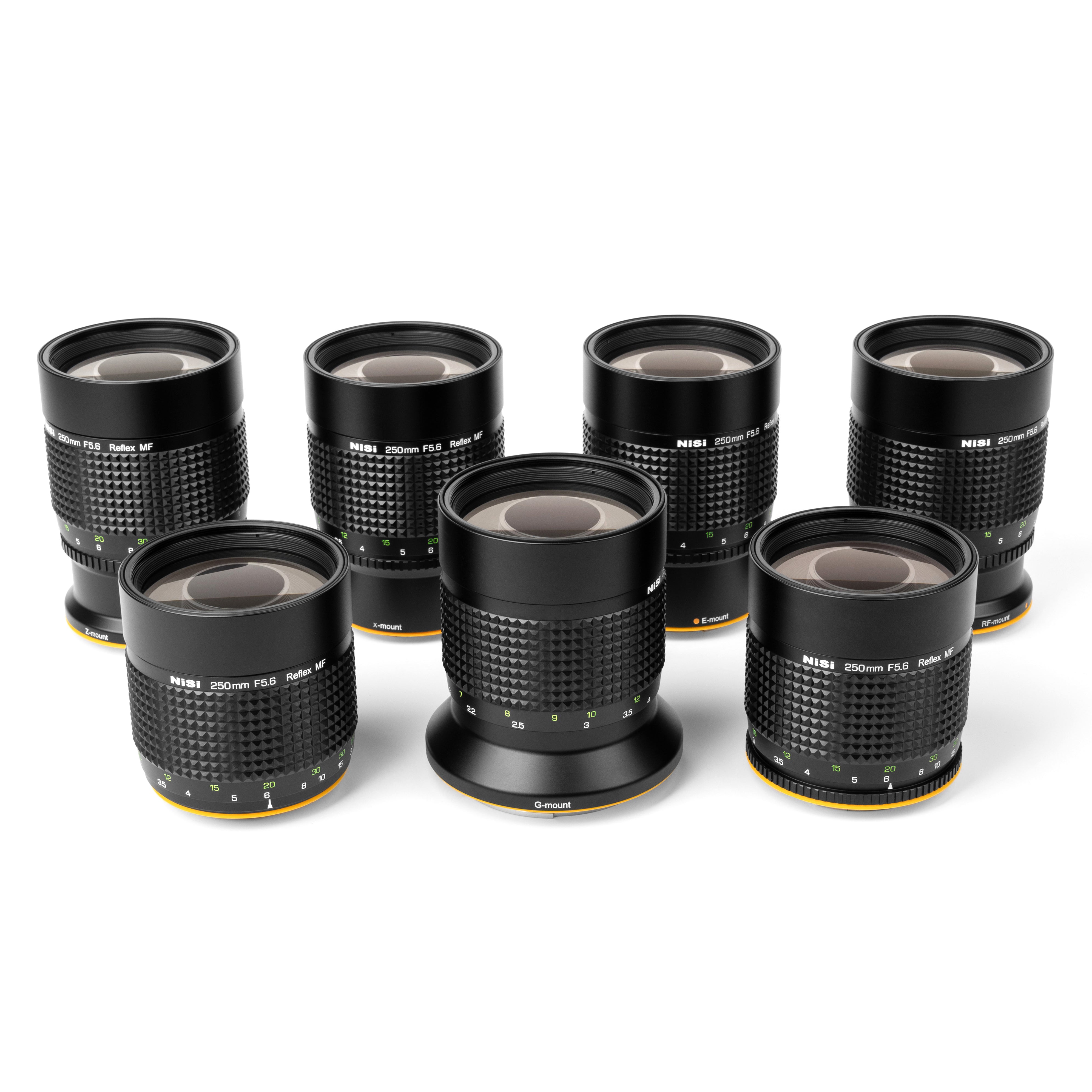 250mm F5.6 Reflex MF | NiSi 交換レンズ