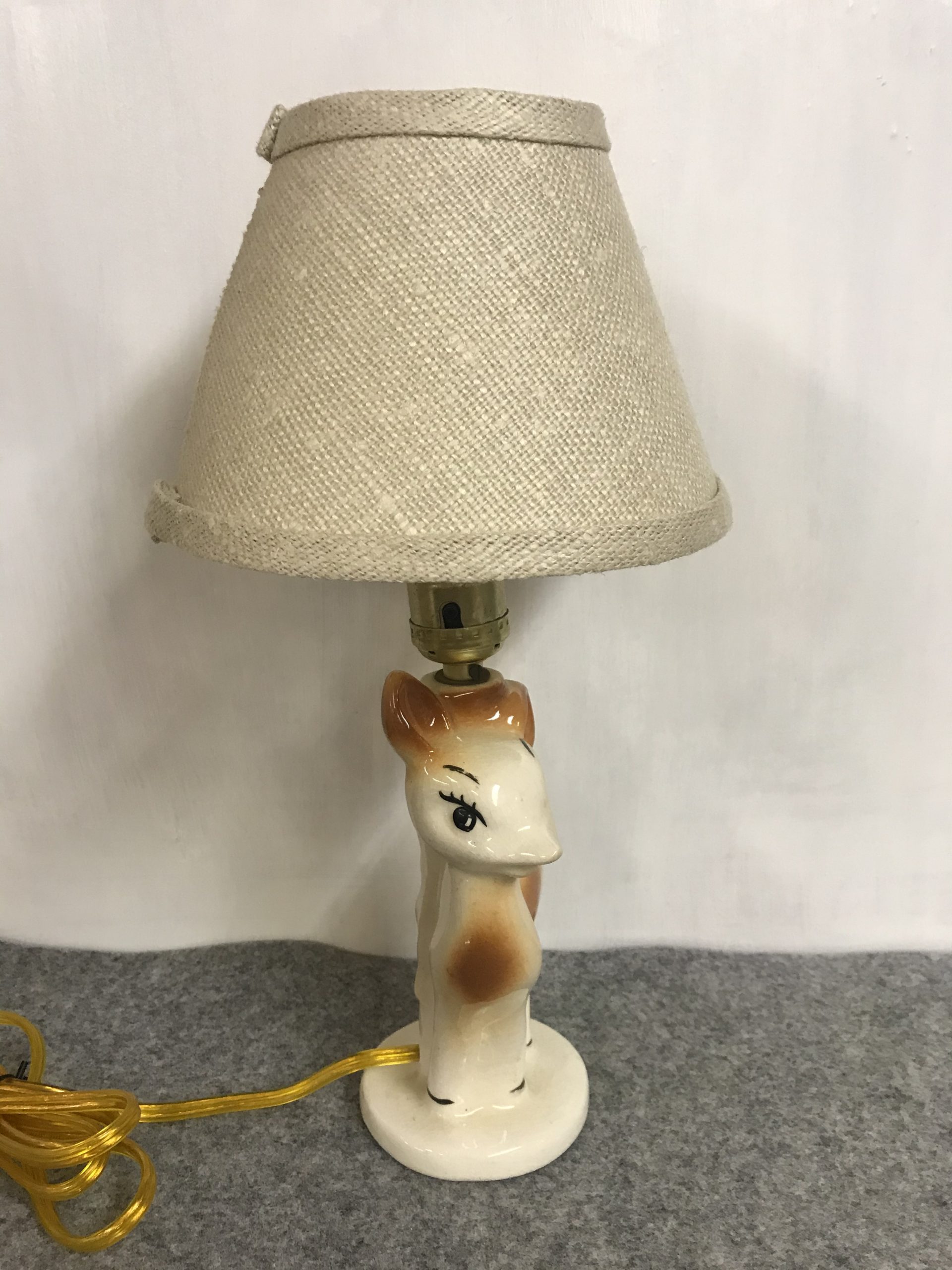 1960s バンビ 陶器 テーブルランプ ライト シェード | 京都