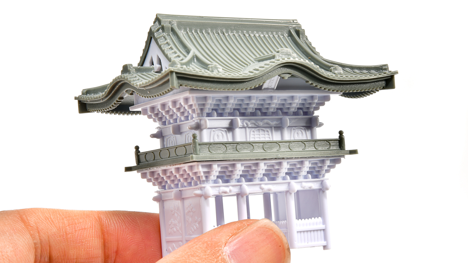 Amazon | [完成品］日光東照宮 本殿・陽明門 ケース付き ミニ24サイズ