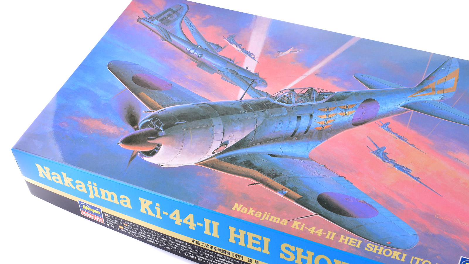 飛行機プラモデル ボックスアートの世界☆タミヤ戦闘機ハセガワ当時物