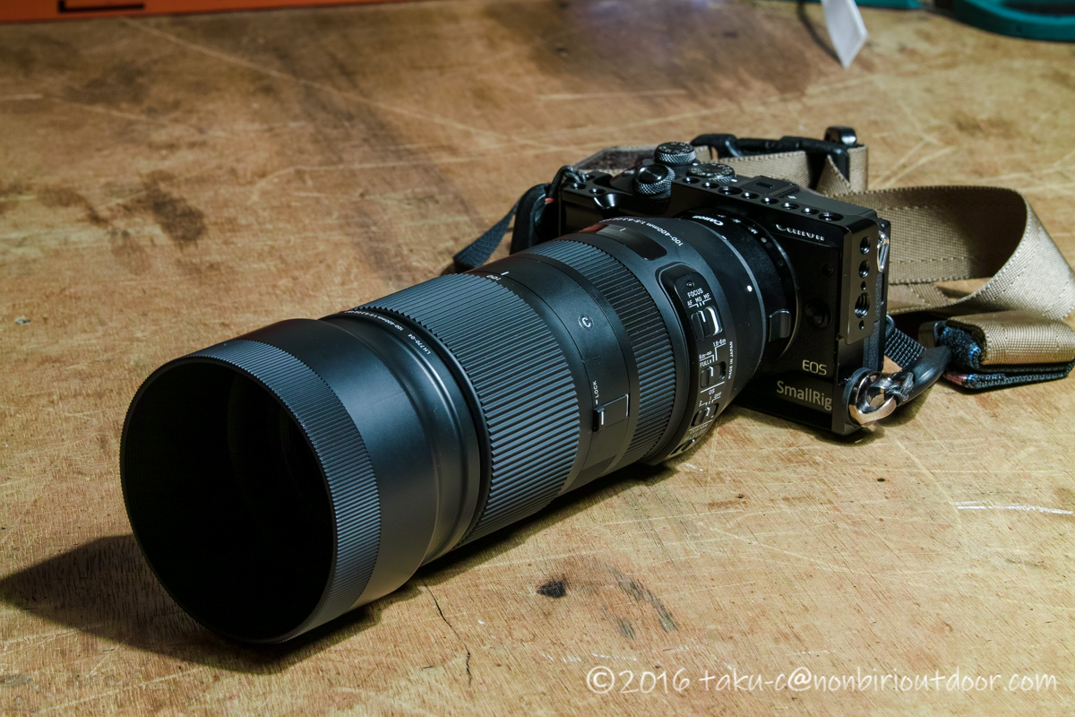 シグマの超望遠ライトバズーカ！Contemporary 100-400mm F5-6.3