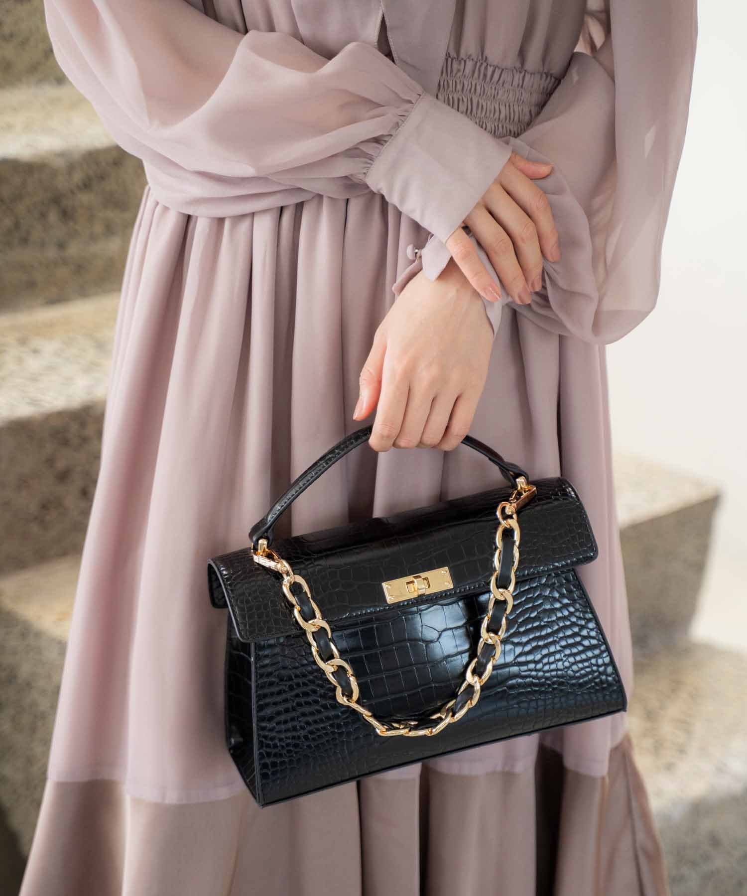 チェーンハンドルバッグ | バッグ | NOELA OFFICIAL WEB STORE