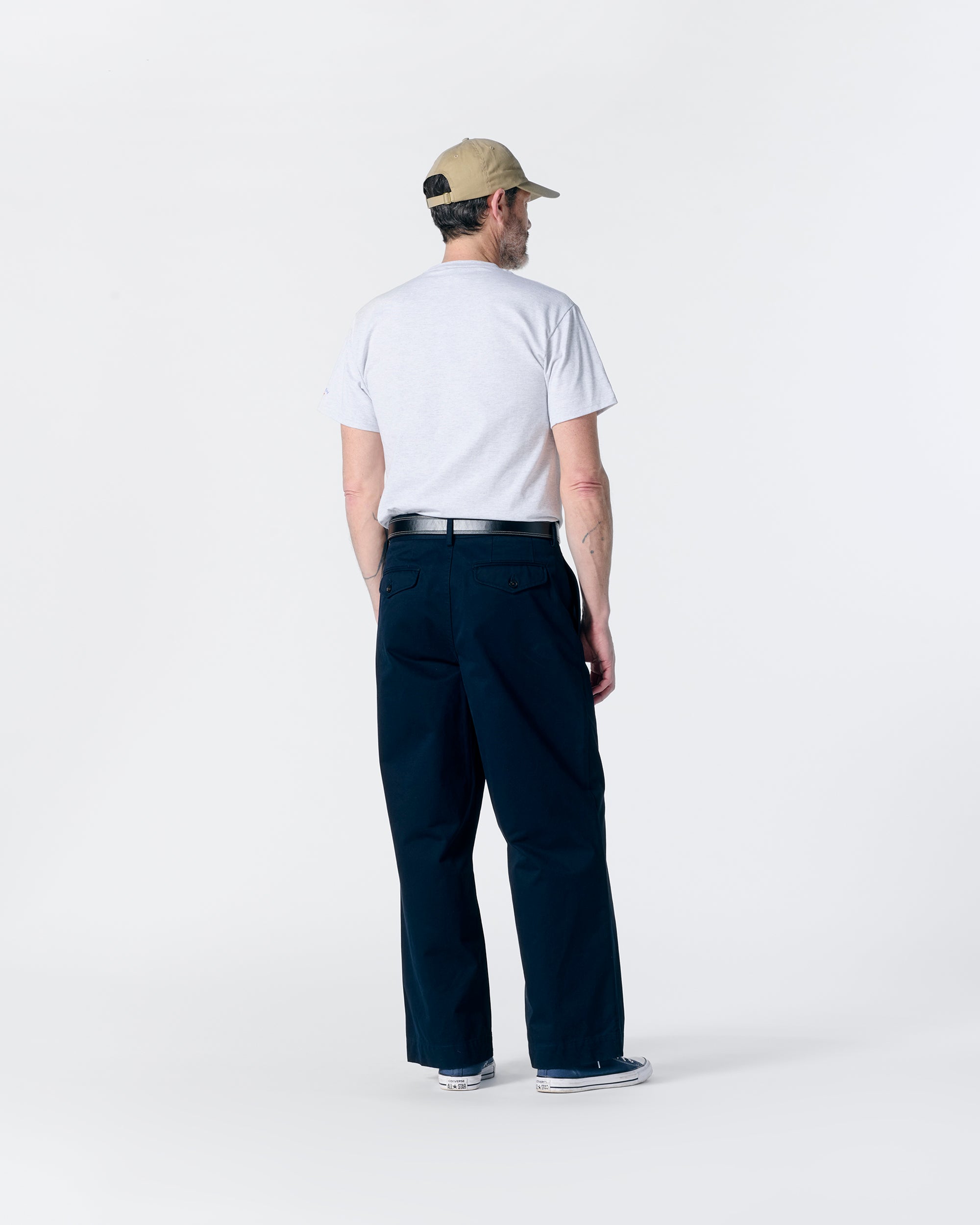 Single-Pleat Baggy Pant - Noah