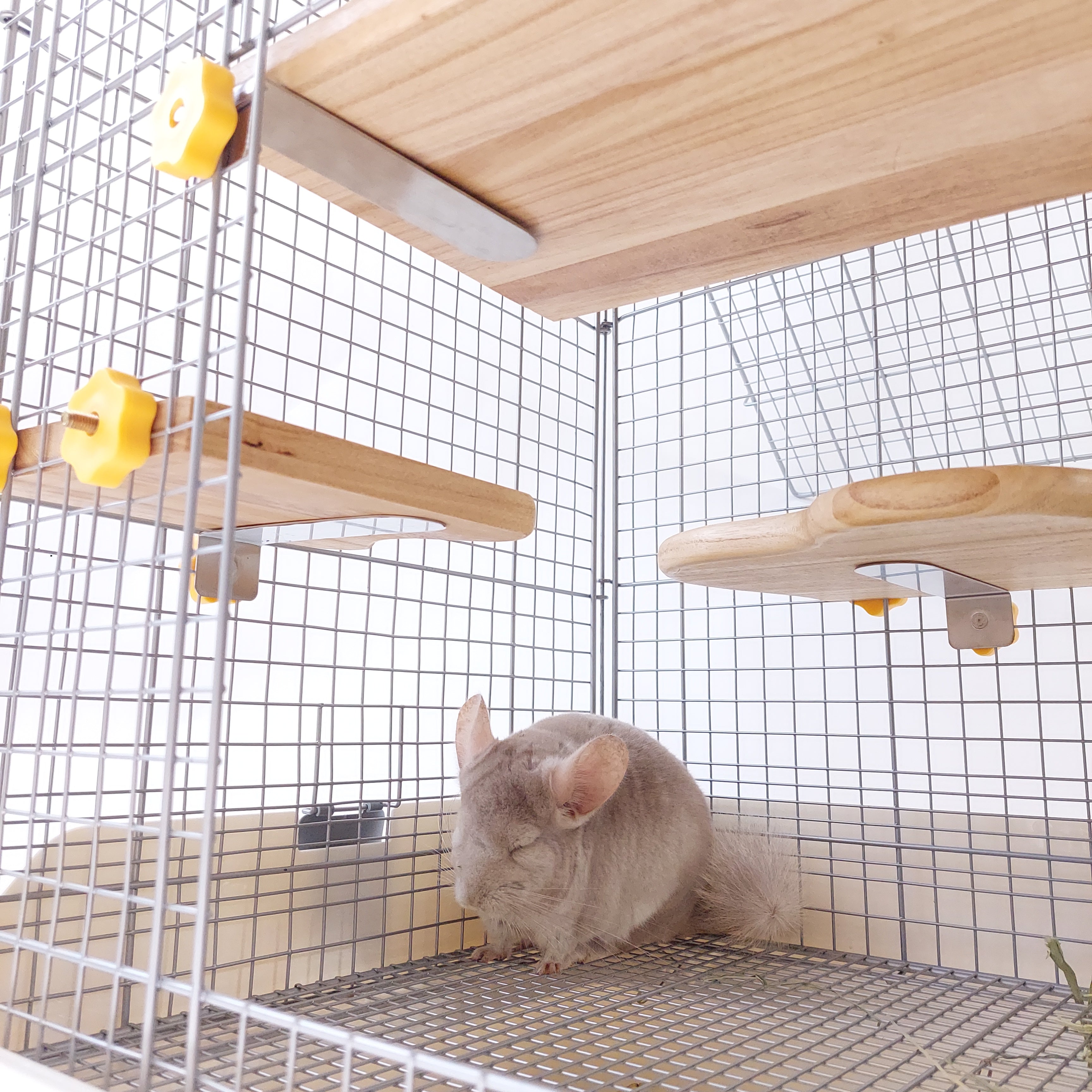 日本初,防水加工,8個SET,チンチラケージが快適な環境に【洗ピカ