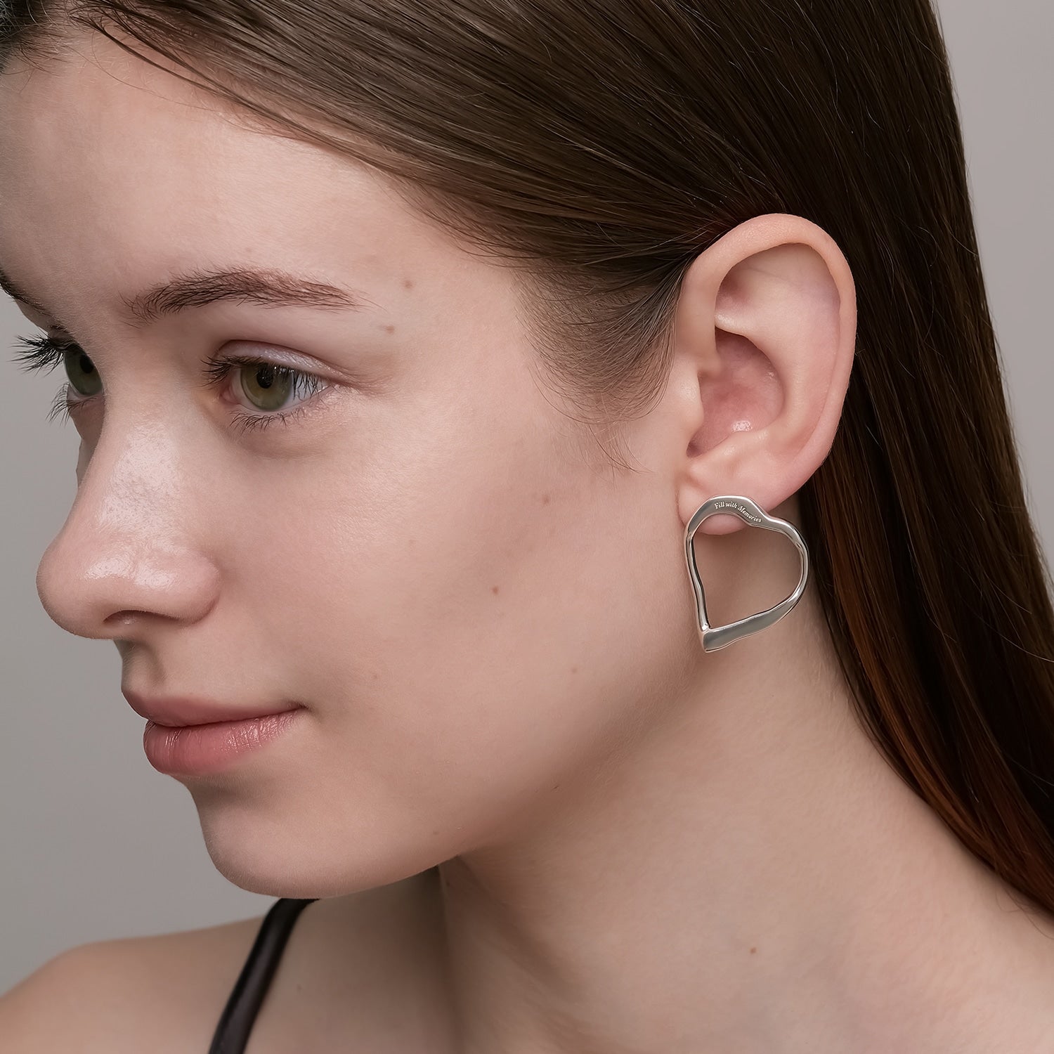 タイムレスパーリー ハート型ピアス タイムレスパーリー ハート型