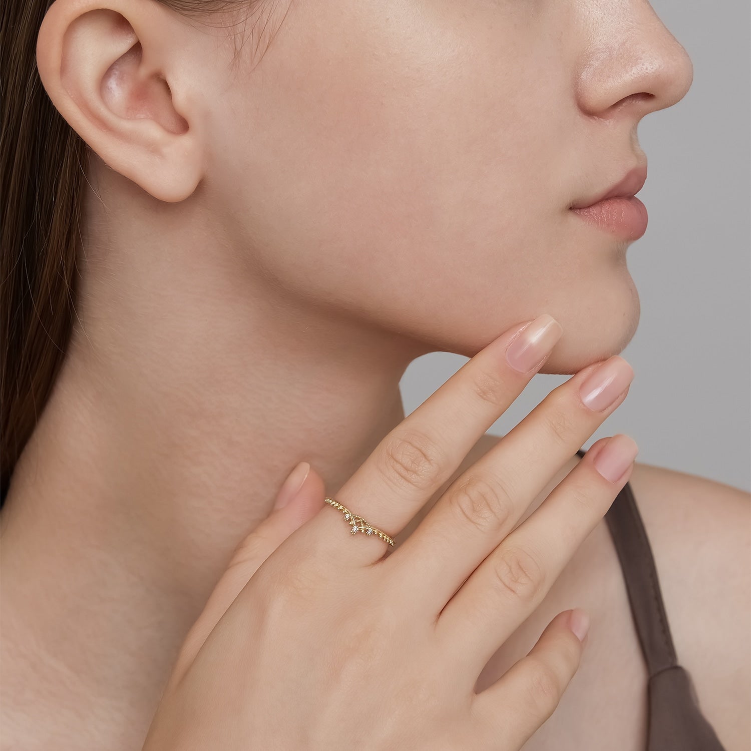 SIENA ROSE シエナロゼ スリーパール K10 ピアス パール SIENA ROSE