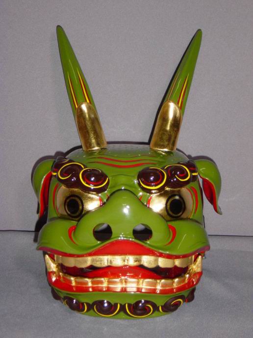 森獅子舞保存会様三匹獅子 後獅子