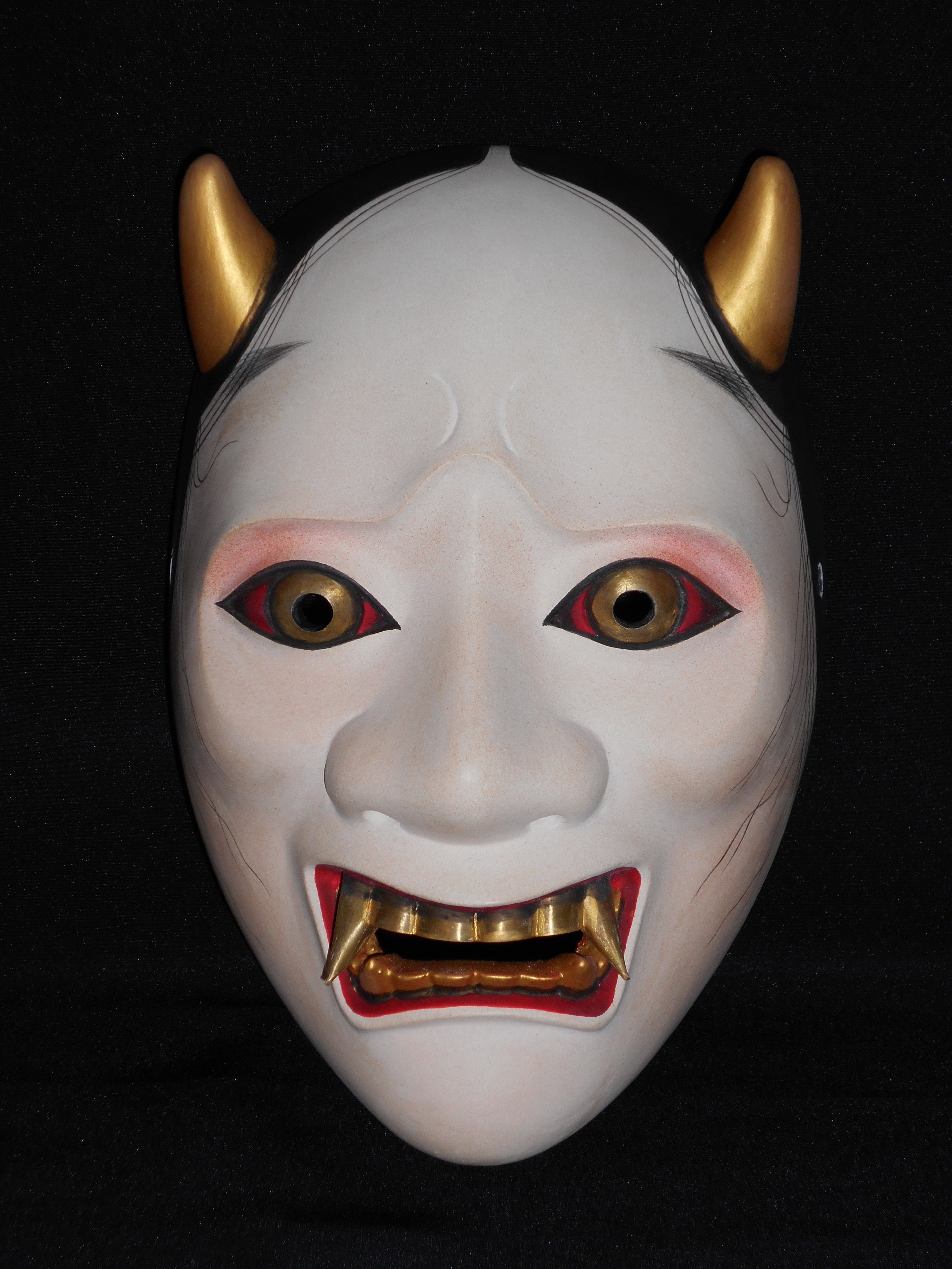 能面 生成 (生きたまま鬼となった状態）