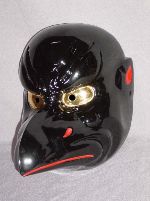 能面 鞍馬鳥天狗 値下げ！能面 鞍馬鳥天狗