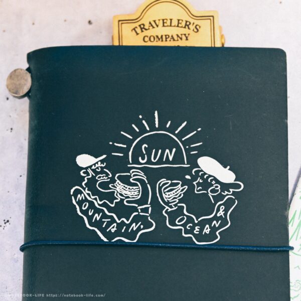 トラベラーズノート モスバーガー 50th アニバーサリーセット ブルー