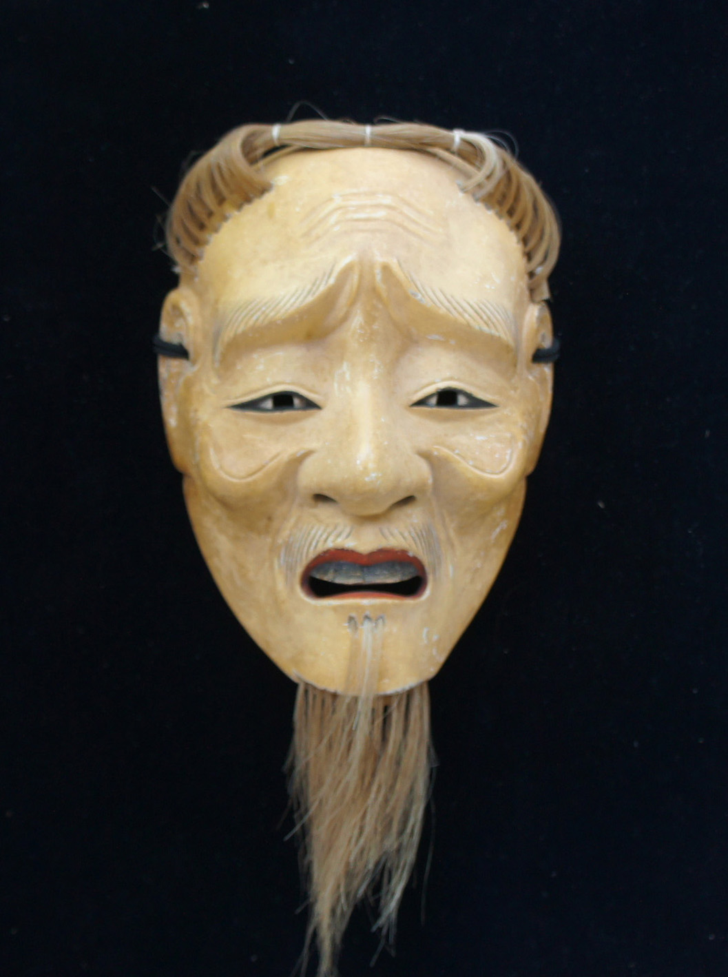 能面 小牛尉 23cm 陶器製 【公式通販】