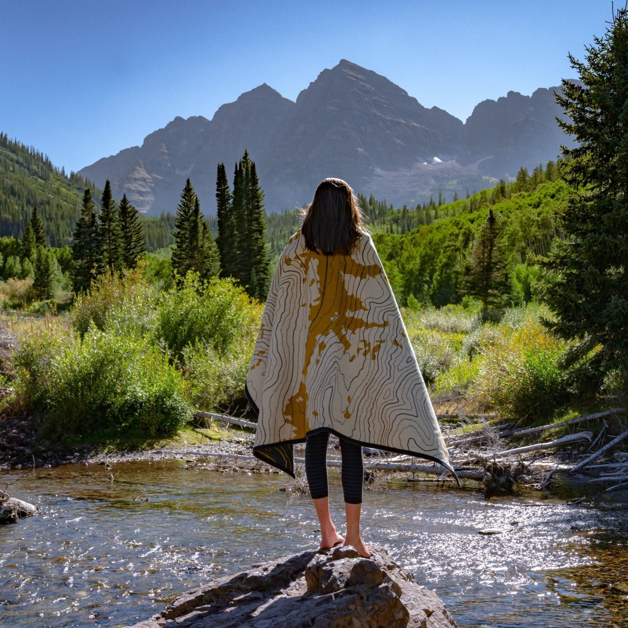 The Maroon Bells Blanket | By Pendleton Woolen Mills | Mountain Topo