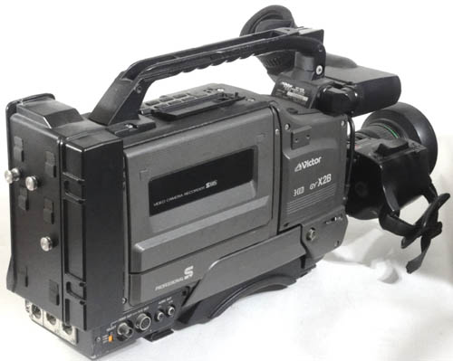 Victor 業務用ビデオカメラ GY-DV500 充電器付き Victor 業務用ビデオ