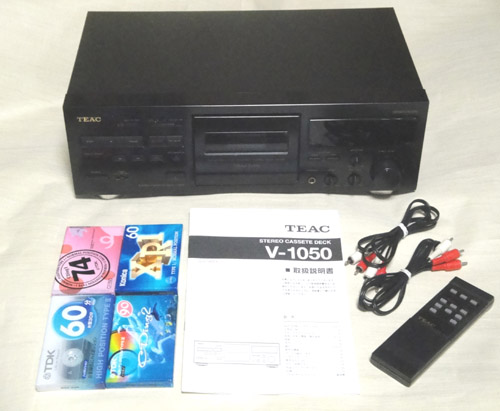 TEAC V-1050 3ヘッド カセットデッキ 音響機器 ＞ カセットデッキ