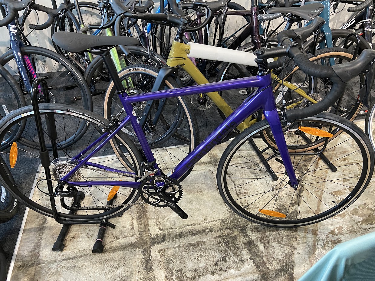 名古屋市】ヨツバサイクル 18インチ 限定色・パープル 名古屋市