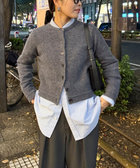 CASHMILE WOOL カーディガン（4-0021-6-22-001）｜fredy emue(フレディ