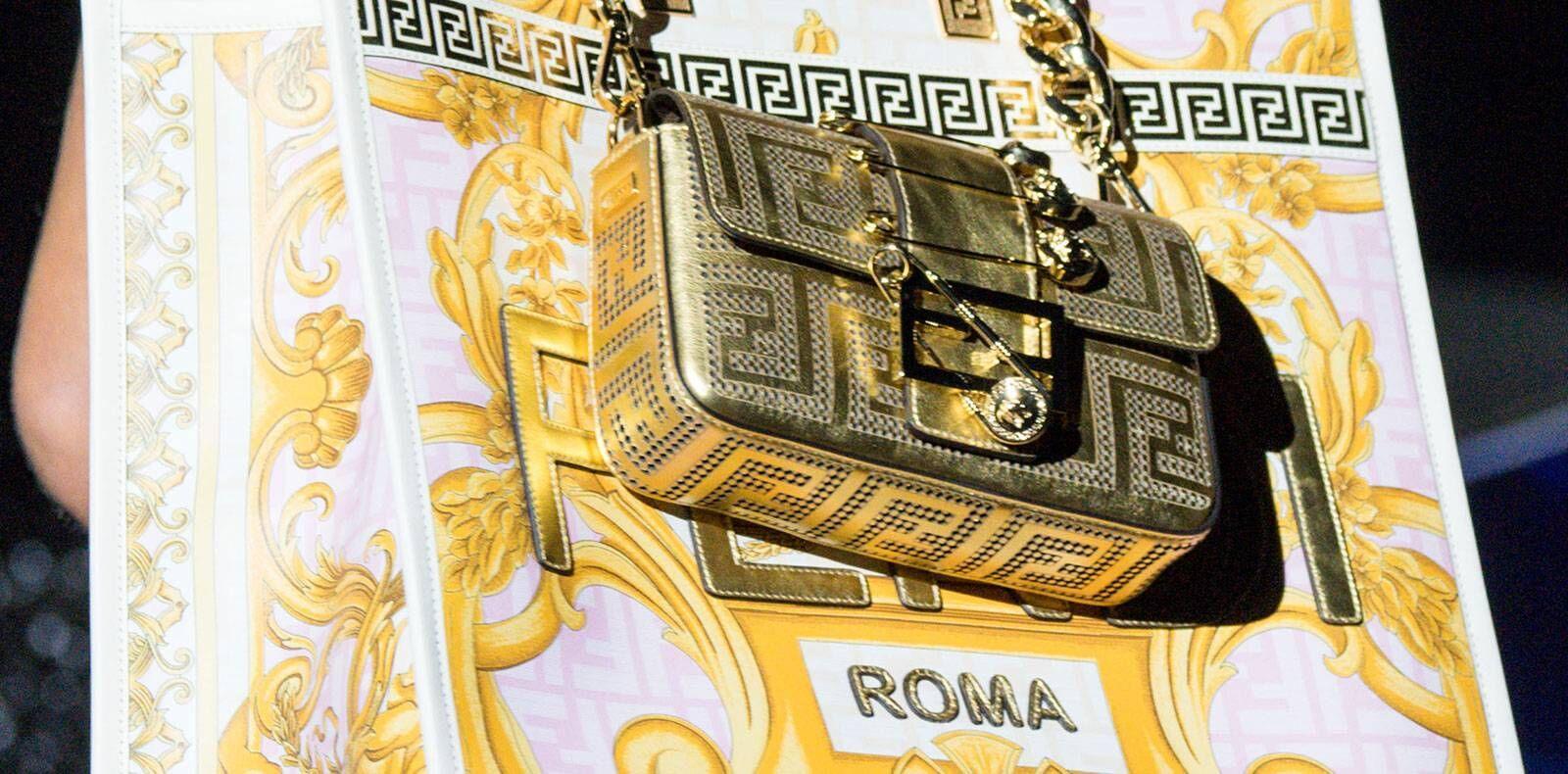 Accessories spotted at the Versace x Fendi show - Numéro