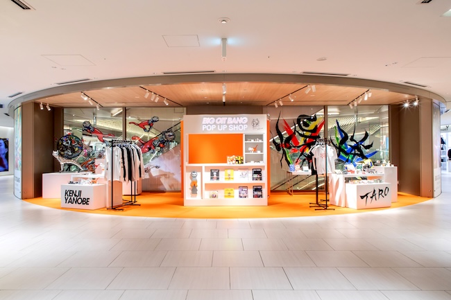 GINZA SIXで話題のヤノベケンジ「BIG CAT BANG」、特設ショップが期間
